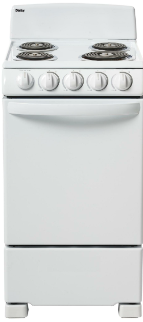 Danby 20″ Wide Electric Range in White DER202W