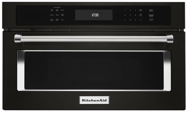 KitchenAid 27" Built In Microwave Oven With Convection Cooking KMBP107EBS