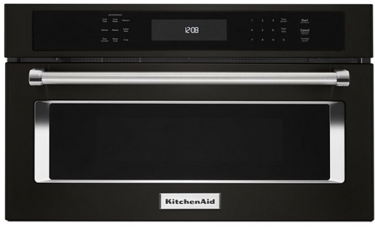 KitchenAid 27" Built In Microwave Oven With Convection Cooking KMBP107EBS
