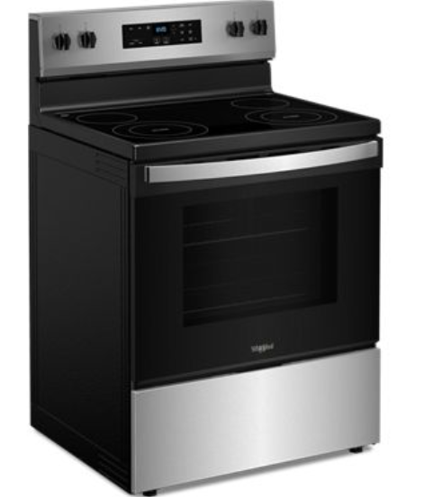 Whirlpool 30-inch Electric Range with No Preheat Mode WFES3030R(S/W)