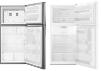 Whirlpool 30" - 19.3 Cu. Ft. Top-Freezer Refrigerator - WRT519SZD(M/W)