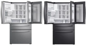 Samsung - 27.8 cu. ft. 4-Door French Door Smart Refrigerator with Food Showcase -RF28R7351S(G/R)