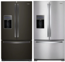 Whirlpool - 26.8 Cu. Ft. French Door Refrigerator - WRF757SDH(V/Z)