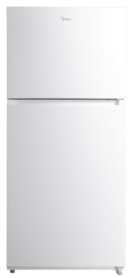 Midea 18.1-cu ft Top-Freezer Refrigerator  Garage Ready ENERGY STAR MRT18D3B(WW/ST)