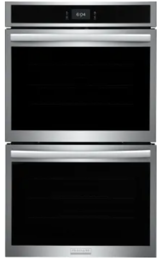 Frigidaire Gallery Series GCWD3067AF 30 Inch Double Electric Wall Oven with Air Fry, 10.6 Cu.Ft. Capacity,