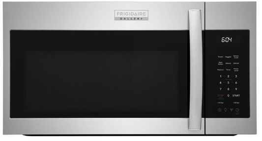 Frigidaire Gallery Series GMOS1962AF 30 Inch Over-The-Range Microwave with 1.9 cu. ft. Capacity, 3-Speed 400 CFM, Sensor Cook, Quick Start, Sensor Reheat, PureAir® Filter, Effortless Clean™ Interior, LED Lighting, UL Listed, and cUL Listed