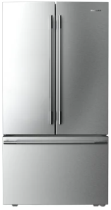 RED TAG DEAL! KitchenAid KRFF336SPS 36 Inch Freestanding French Door Refrigerator with 31 cu. ft. Total Capacity, Interior Water Dispenser, Automatic Ice Maker, Preserva® Food Care System, Everydrop® Water Filter, Adjustable Glass Shelving