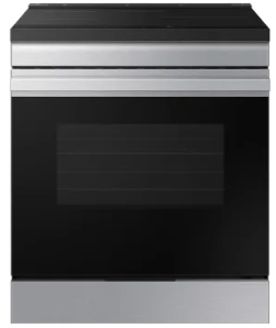 Samsung BESPOKE NSI6DG9300SR 30 Inch Smart Slide-In Induction Range with 4 Elements, 6.3 Cu. Ft. Oven Capacity, Air Fry, Convection, Auto Conversion, Proof Mode, Storage Drawer, Self & Steam Clean, Sabbath Mode, ADA Compliant