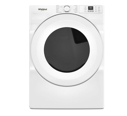 Whirlpool WGD4720RW 7.4 cu ft Capacity Smart Gas Dryer