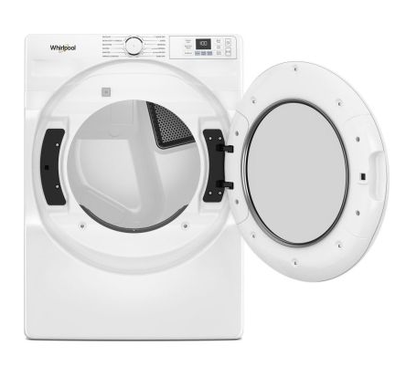Whirlpool WGD4720RW 7.4 cu ft Capacity Smart Gas Dryer