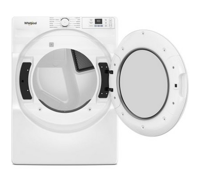 Whirlpool WGD4720RW 7.4 cu ft Capacity Smart Gas Dryer