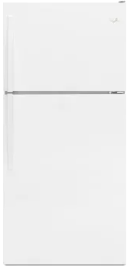 Whirlpool 30-inch Wide Top Freezer Refrigerator - 18 Cu. Ft. WRT138FFD(M/B/W)