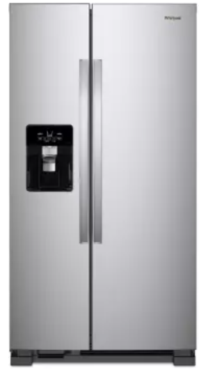 Whirlpool 36-inch Wide Side-by-Side Refrigerator - 25 cu. ft. WRS325SDH(Z/W/B/V)