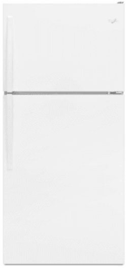 Whirlpool 30-inch Wide Top Freezer Refrigerator - 18 cu. ft. WRT318FZD(W/B/M)