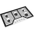 Whirlpool - 36" Gas Cooktop - White - WCG55US6HW