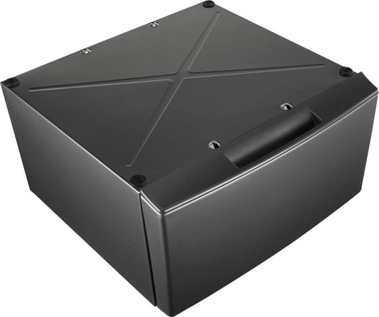 Whirlpool - Washer/Dryer Laundry Pedestal with Storage Drawer - Chrome Shadow - WFP2715HC