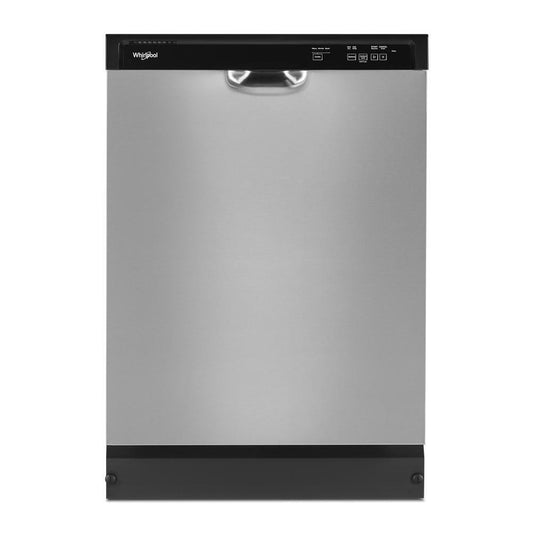 Whirlpool WDF332PAMS 24 Inch Full Console Dishwasher, 59 dBA, Energy Star®: Stainless Steel