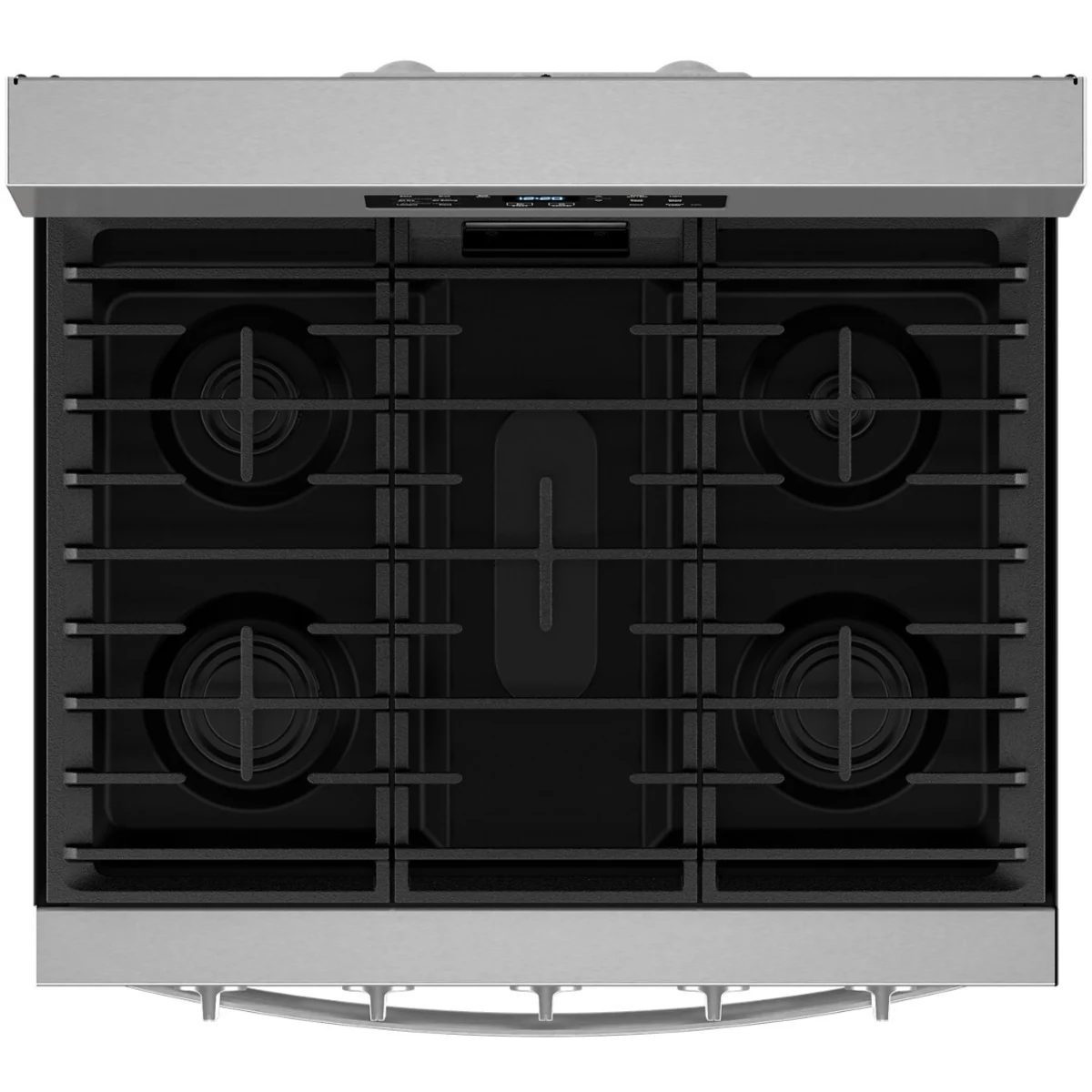 Whirlpool WFGS5030RS 30 Inch Freestanding Gas Range with 5 Sealed Burners, 5.0 cu. ft. Convection Oven, No Preheat Air Fry, and Self Clean: Stainless Steel
