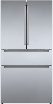 Bosch 36 Inch Counter Depth French Door Smart Refrigerator B36CL80ENS