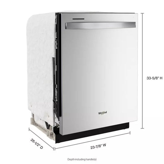 Whirlpool WDT751SAPZ 24 Inch Fully Integrated Dishwasher. Energy Star® Qualified