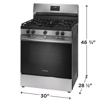 BRAND NEW IN BOX Frigidaire 30'' Gas Range Stainless Steel FCRG3052BS