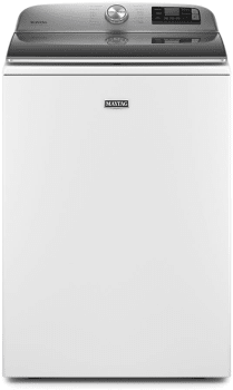 Maytag Top Load Smart Washer with Advanced Vibration Control Built-In Water Faucet MVW7232HW