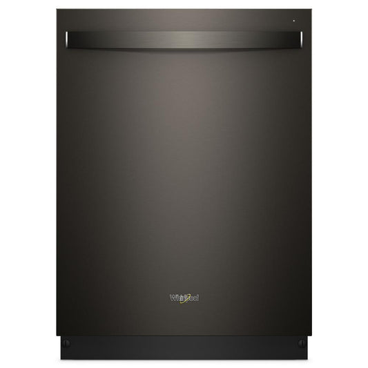 Whirlpool 23.9-inch Built-in Dishwasher with Third Level Rack - Black Stainless WDT970SAHV