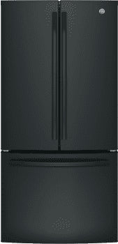 GE (GNE25JGKBB) 33 Inch French Door Refrigerator with 24.7 Cu. Ft. Capacity
