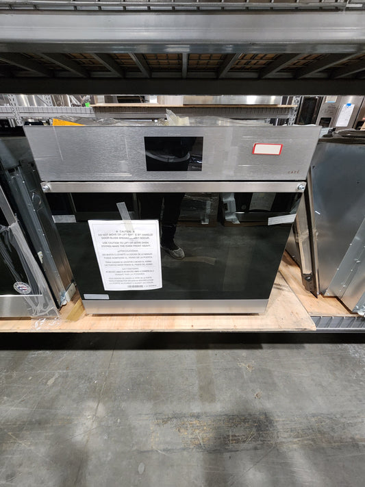 GE Café™ 30" Smart Single Wall Oven with Convection in Platinum Glass CTS70DM2NS5