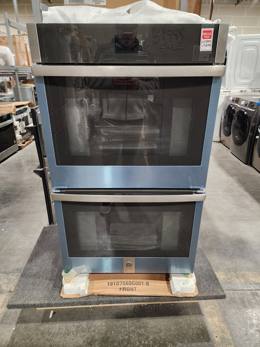GE® 30" Smart Built-In Self-Clean Convection Double Wall Oven with Never Scrub Racks JTD5000SNSS