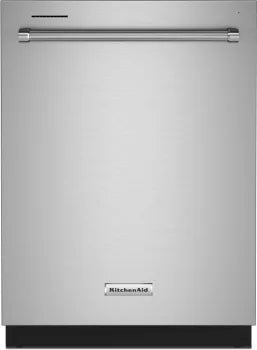 KitchenAid KDTE304RPS 24 Inch Fully Integrated Built-In Dishwasher, 41 dBA, NSF Certified, Sabbath Mode and Star K Certified: Stainless Steel with PrintShield™ Finish