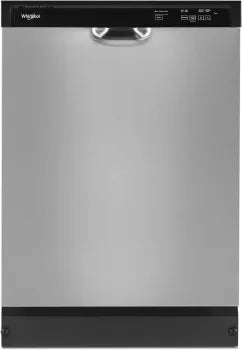 Whirlpool WDF332PAMS 24 Inch Full Console Dishwasher, 59 dBA, Energy Star®: Stainless Steel