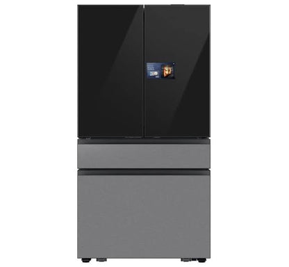 Bespoke AI 4-Door French Door Refrigerator RF80 | AI Vision™ | Auto Open Door 29 cu.ft. RF90F29BECRAA