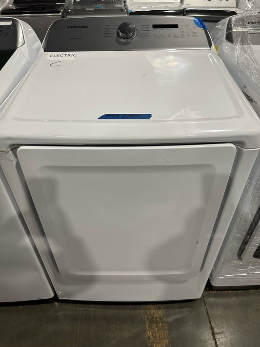 Samsung DVE50R5200W 27 Inch Electric Dryer with 7.4 Cu. Ft. Capacity