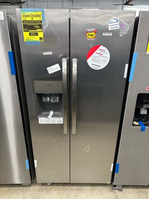 Frigidaire (FRSC2333AS) 33 Inch Freestanding Side by Side Refrigerator with 22.3 Cu. Ft.