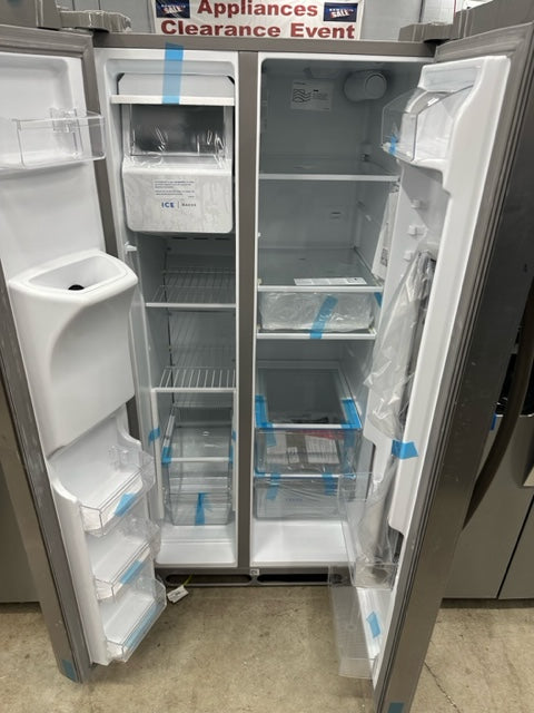 Frigidaire (FRSC2333AS) 33 Inch Freestanding Side by Side Refrigerator with 22.3 Cu. Ft.