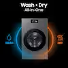 Samsung Bespoke 5.3 Cu. Ft. AI Vented All-in-One Washer and Electric Dryer WD90F53AVSUS