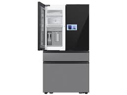 Bespoke AI 4-Door French Door Refrigerator RF80 | AI Vision™ | Auto Open Door 29 cu.ft. RF90F29BECRAA