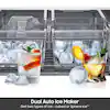 Samsung 29 Cu. Ft. Bespoke 4-Door French Door Refrigerator with Sphere Ice RF70F29MERAA