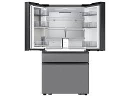 Bespoke AI 4-Door French Door Refrigerator RF80 | AI Vision™ | Auto Open Door 29 cu.ft. RF90F29BECRAA