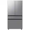 Bespoke 36 in. 23 cu. ft. Counter Depth 4-Door French Door Refrigerator in Stainless Steel with Beverage Center RF70F23DERAA