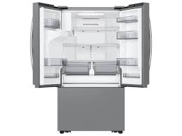 Samsung - 36 in. Wide Bespoke AI 31 cu. ft. Mega Capacity 3-Door French Door Refrigerator with External Water & ice  RF32CG5B30SRAA