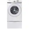 SAMSUNG 4.5 cu. ft. High-Efficiency Front Load Washer in White with Self-Clean+