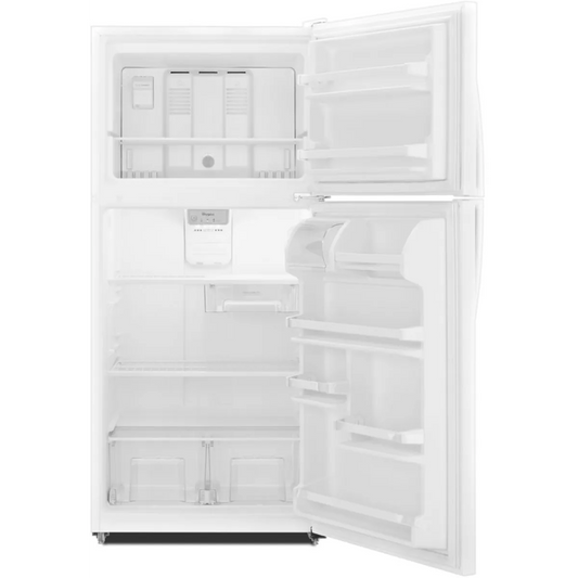 Whirlpool WRT148FZDW 30 Inch Top Freezer Refrigerator with 18.25 cu. ft. and ADA Compliant: White