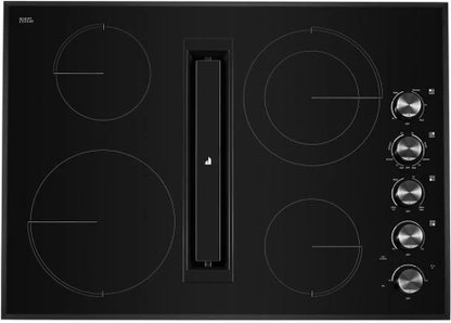JennAir Black Floating Glass 30" JX3™ Electric Downdraft Cooktop JED3430GB