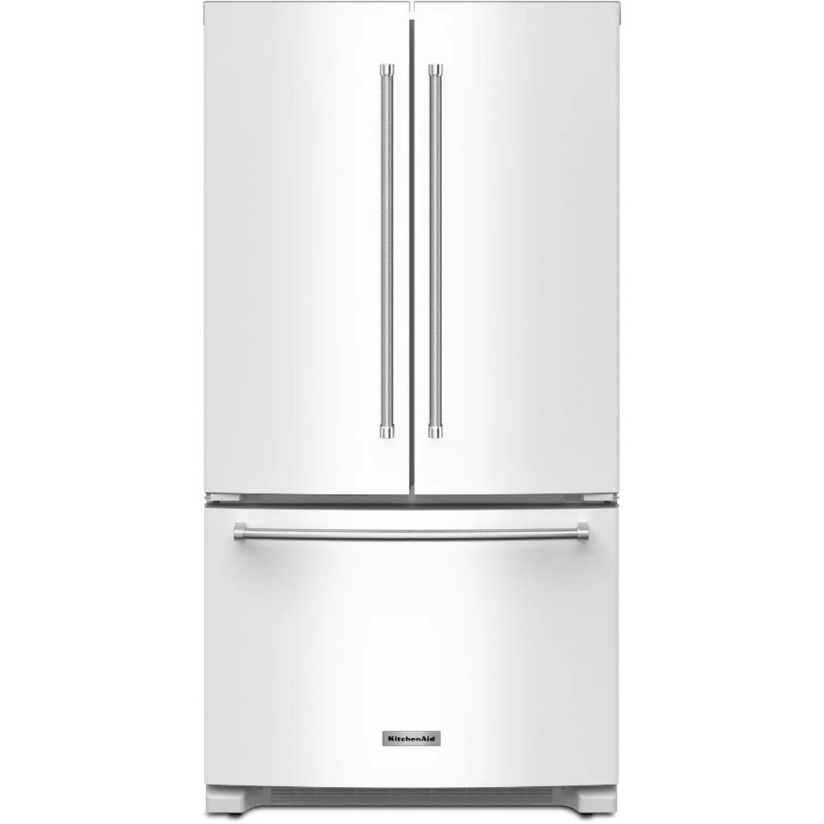 KitchenAid KRFC136RWH 36 Inch Freestanding Counter-Depth French Door Refrigerator with 20 Cu. Ft. Total Capacity. ENERGY STAR® Certified: White