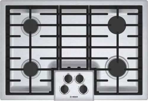 Bosch 500 Series NGM5056UC 30 Inch Gas Cooktop with Sealed Burners