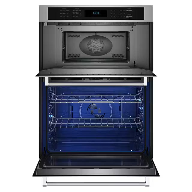 KitchenAid® KOEC430RSS 30" Combination Microwave Wall Oven with Air Fry Mode