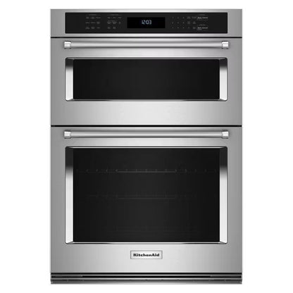 KitchenAid® KOEC430RSS 30" Combination Microwave Wall Oven with Air Fry Mode