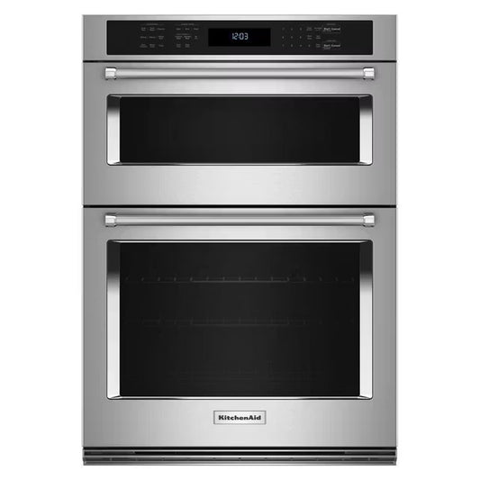 KitchenAid® KOEC430RSS 30" Combination Microwave Wall Oven with Air Fry Mode